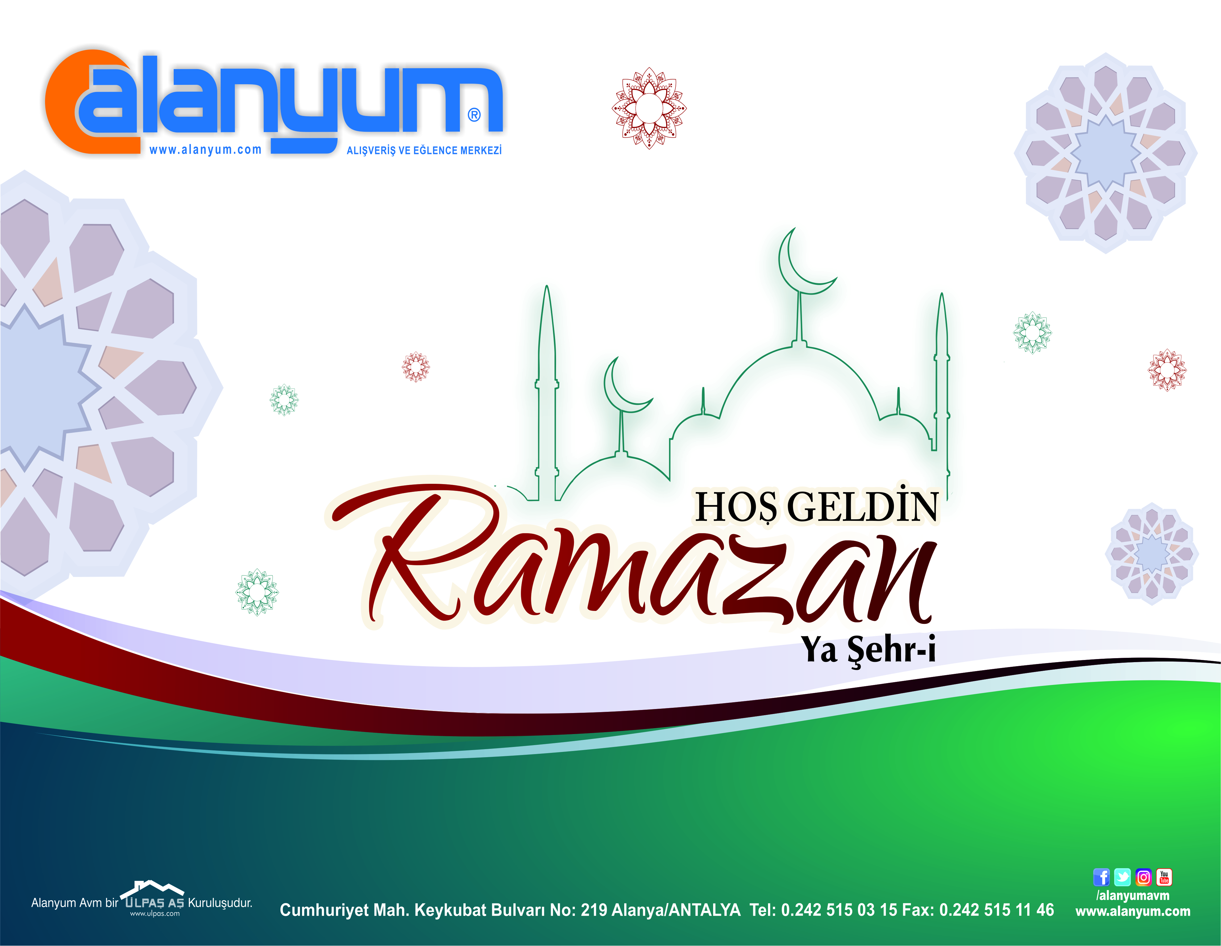 Rahmetin, huzurun, bereketin ve kardeşliğin ayıdır Ramazan.