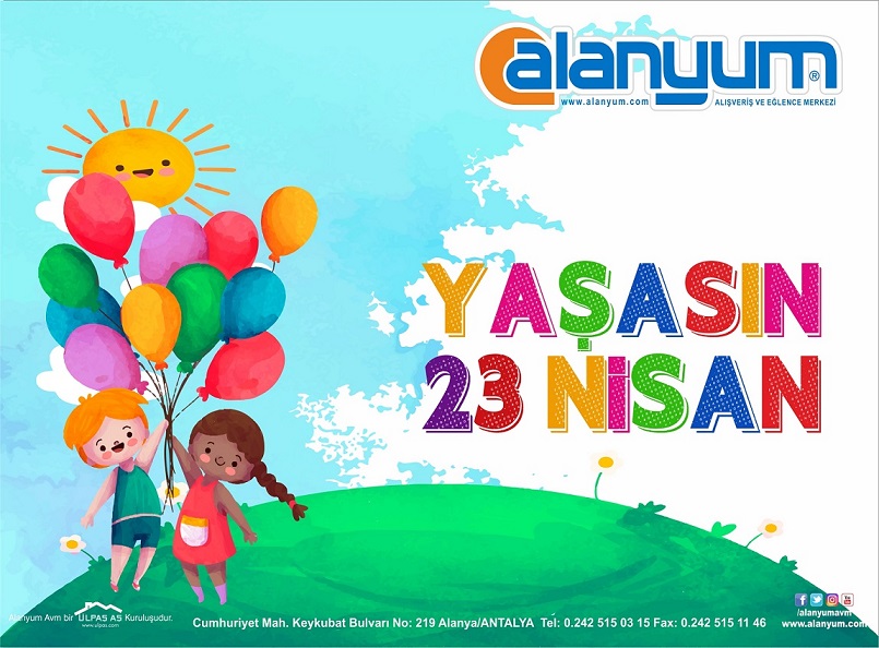 23 Nisan Ulusal Egemenlik ve Çocuk Bayramı'mız kutlu olsun!