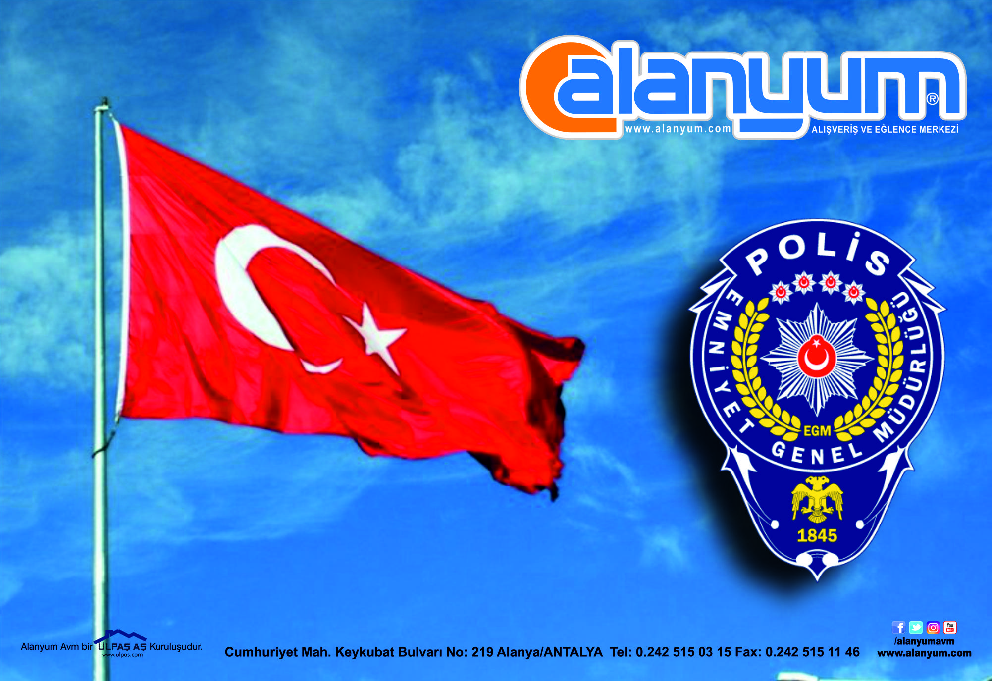 Türk Polis Teşkilatı'mızın 176. kuruluş yıldönümü ve Polis Haftası kutlu olsun!